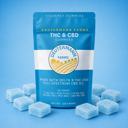 1:1 THC + CBD Gummies