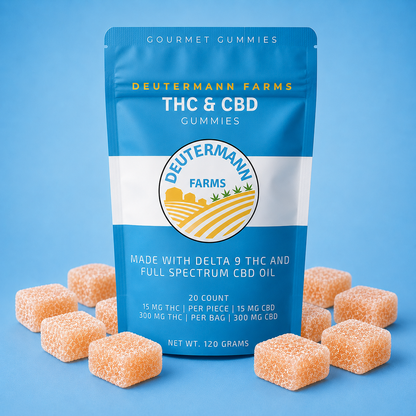 1:1 THC + CBD Gummies