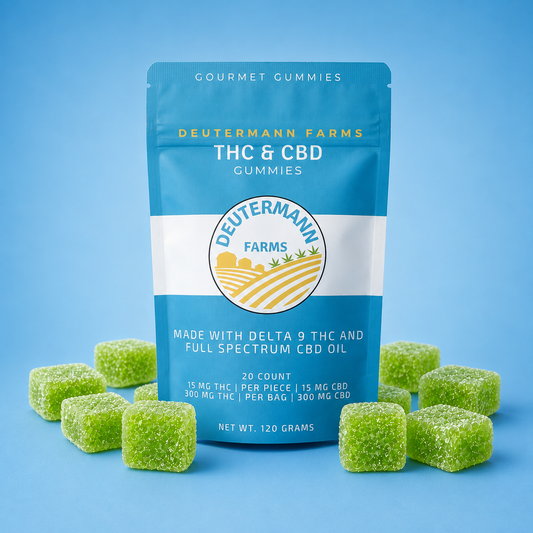 1:1 THC + CBD Gummies