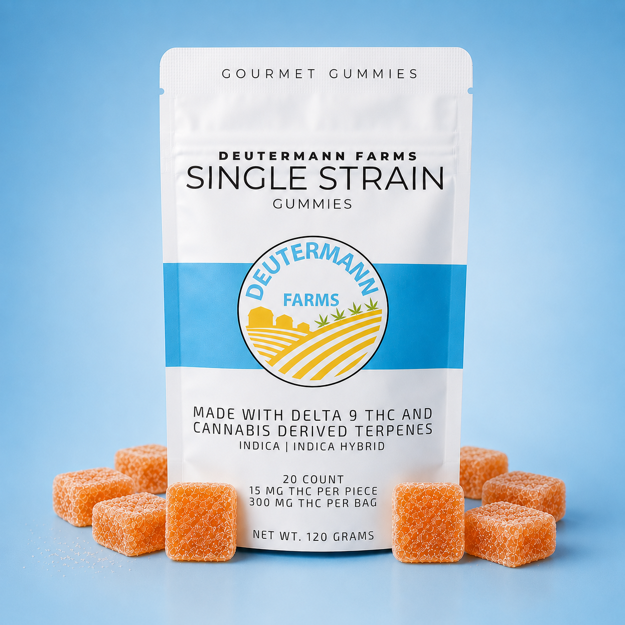 Single Strain Gummies - Indica